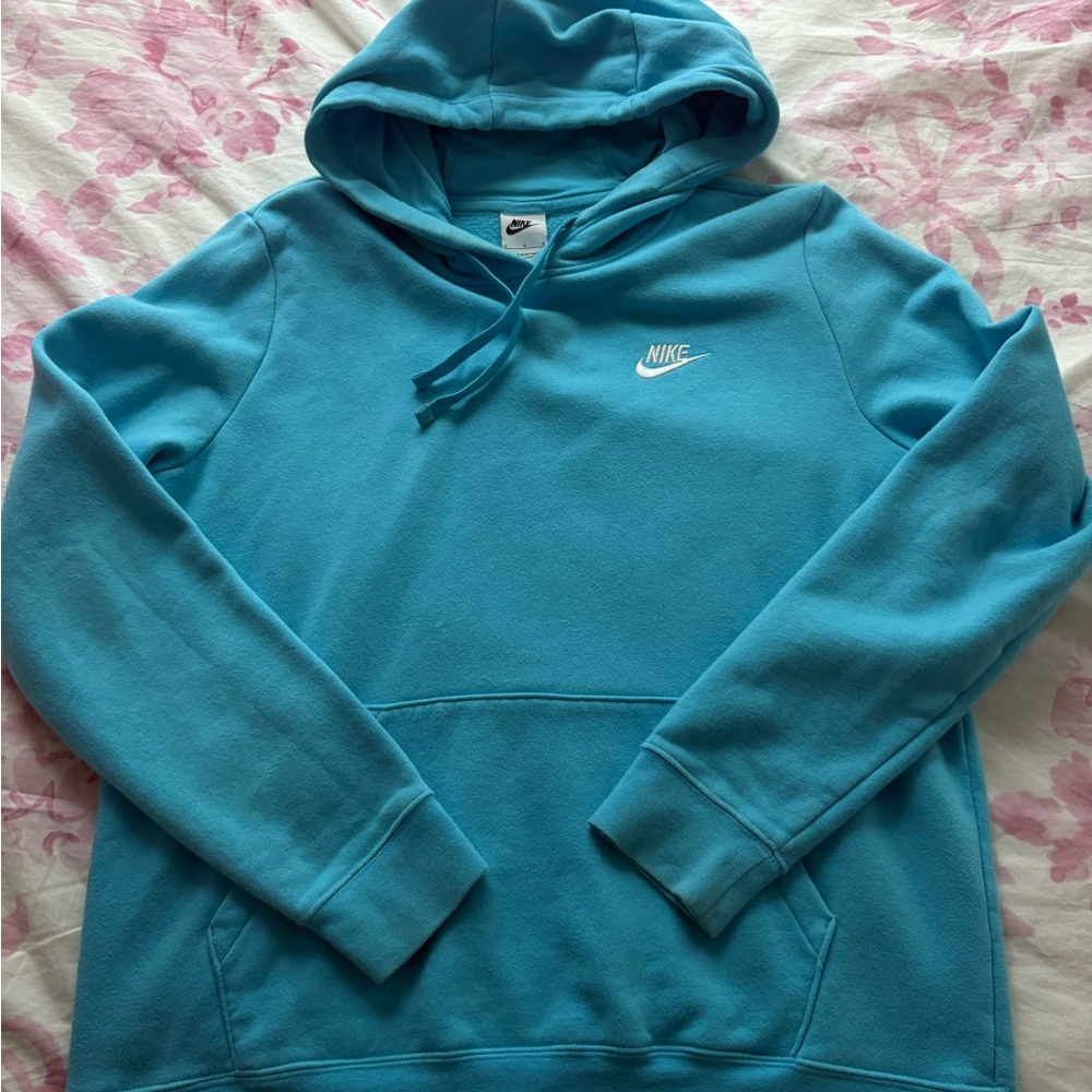 Blue Nike Hoodie Size L